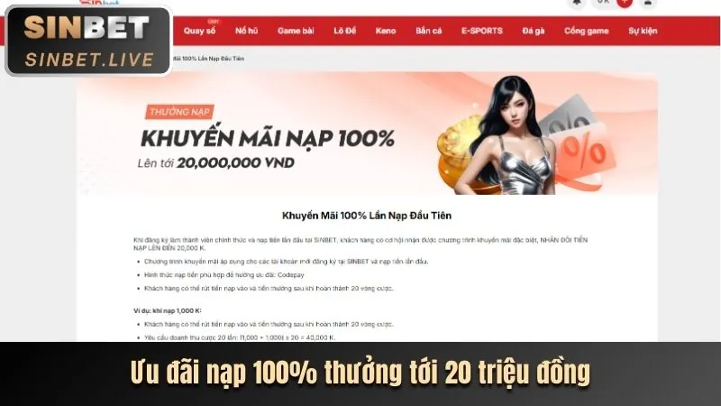 Khuyến mãi chào mừng 89bet1